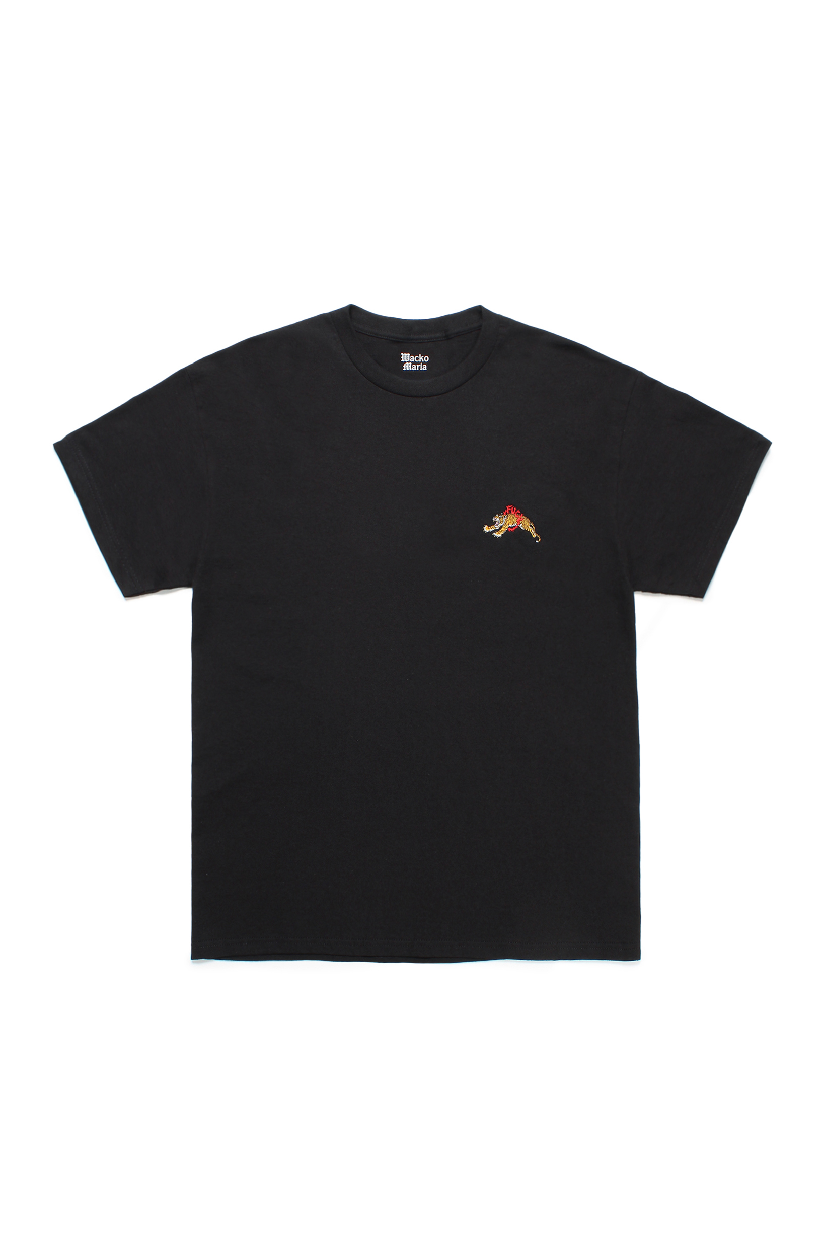 TIM LEHI / CREW NECK T-SHIRT ( TYPE-1 )（BLACK）