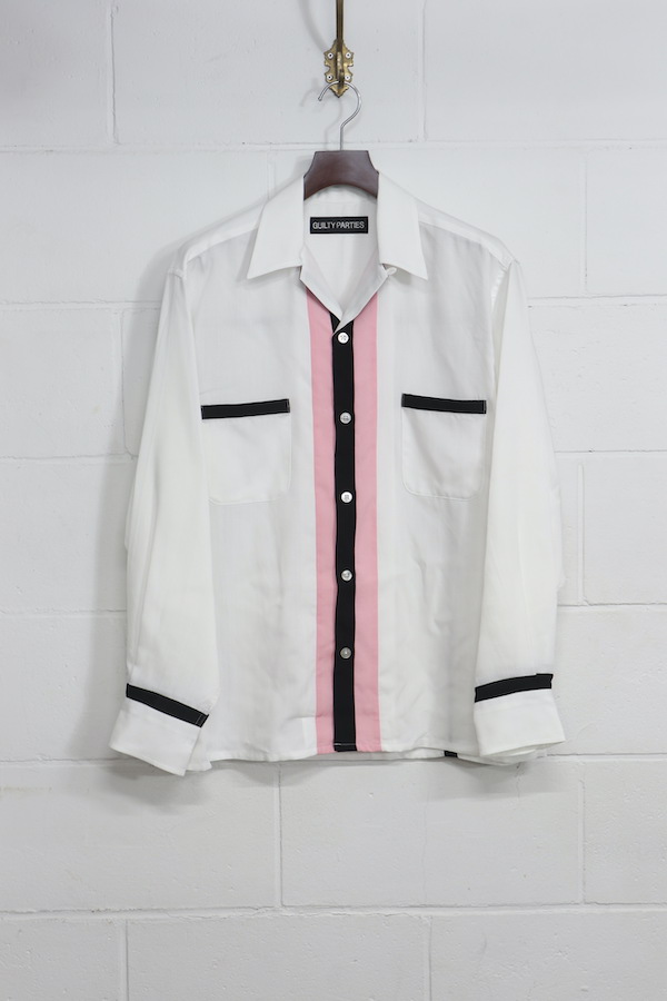 SWITCHING SHIRT ( TYPE-2 ) (WHITE)