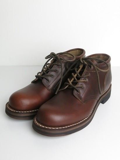 COUPEN ミッドカットワークブーツ (OIL BROWN)