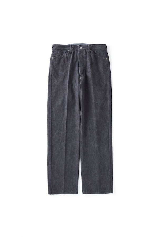 FLAT-BACK JEAN TROUSER"946"（MAGNETIC GREY）