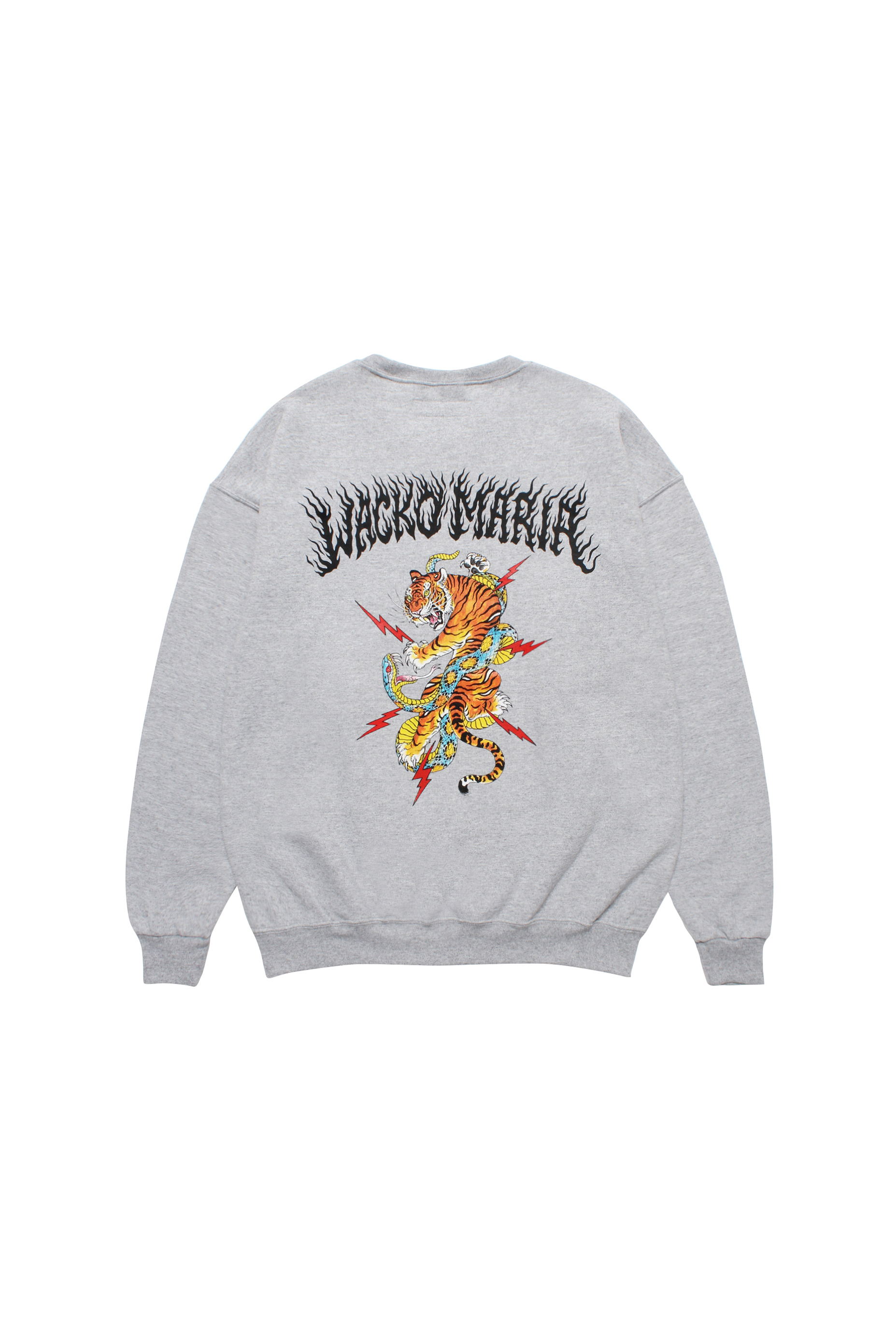 TIM LEHI / CREW NECK SWEAT SHIRT ( TYPE-1 )（GRAY）