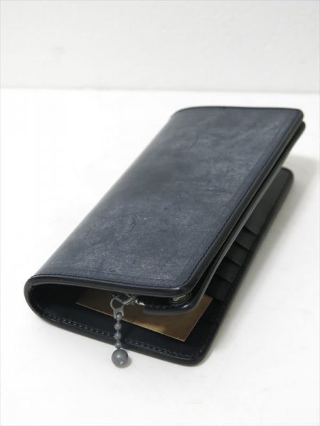 ADDICT CLOTHES NEW VINTAGE】AD-W-01S UK BRIDLE LEATHER LONG WALLET （DARK BLUE）