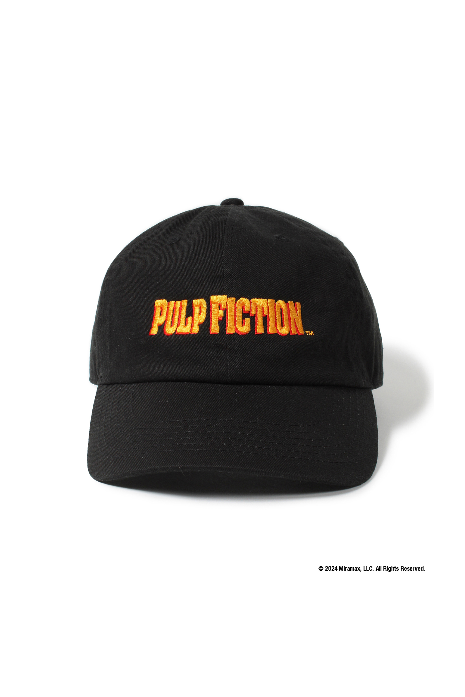 PULP FICTION / 6 PANEL CAP（BLACK）