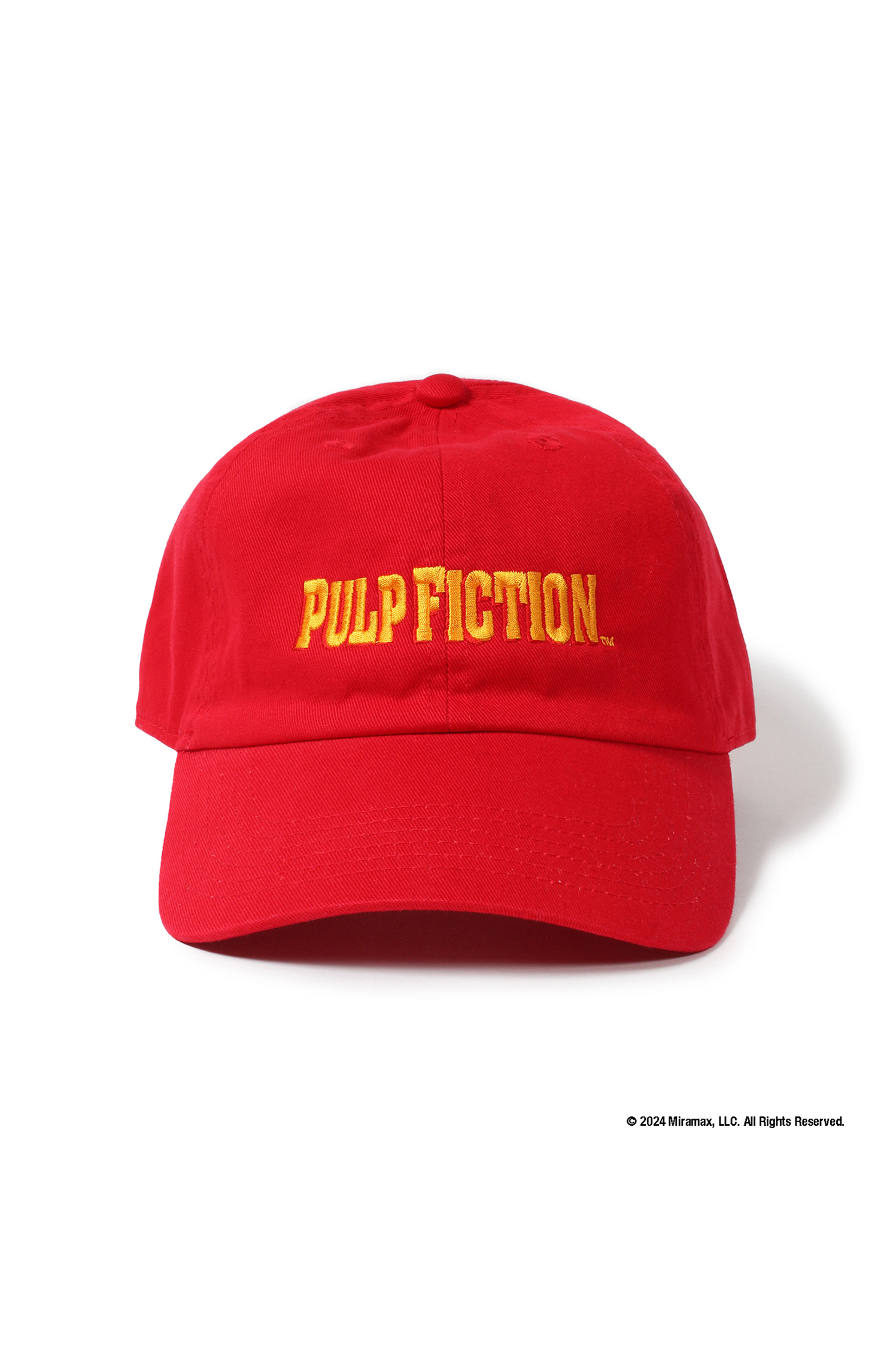 PULP FICTION / 6 PANEL CAP（RED）