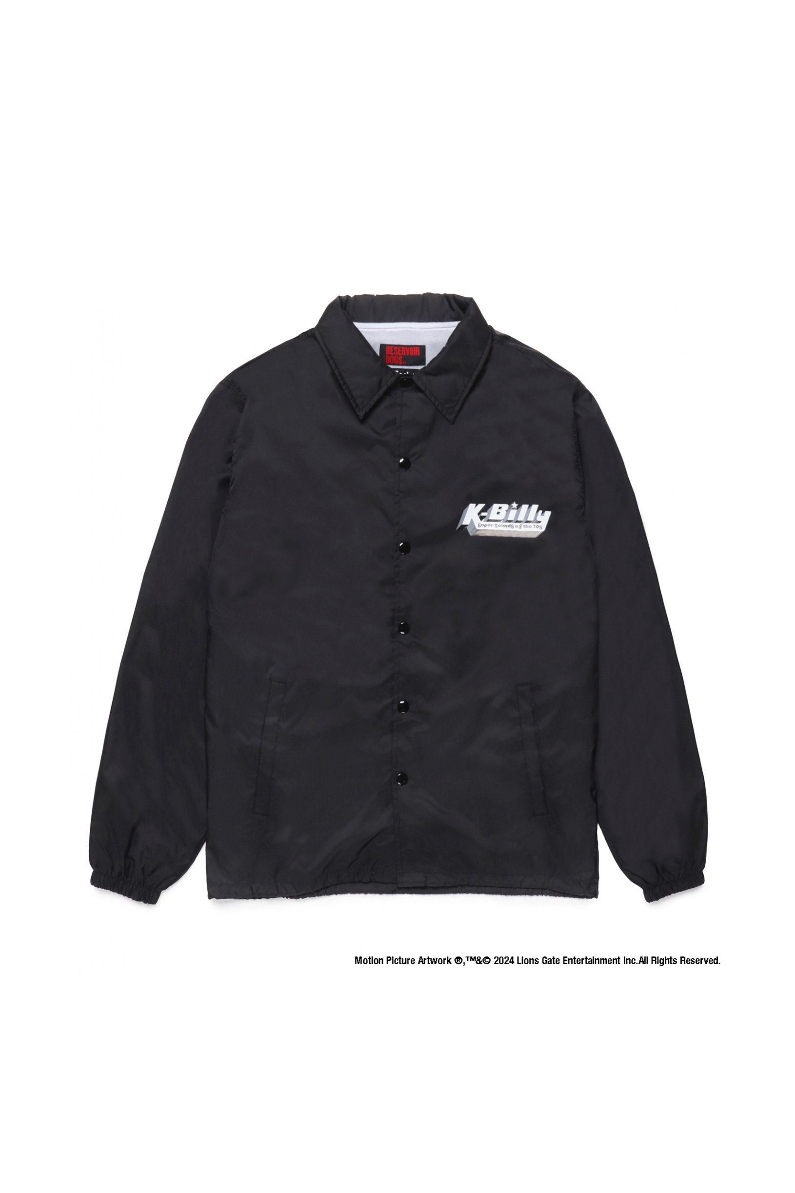 RESERVOIR DOGS / COACH JACKET（BLACK）