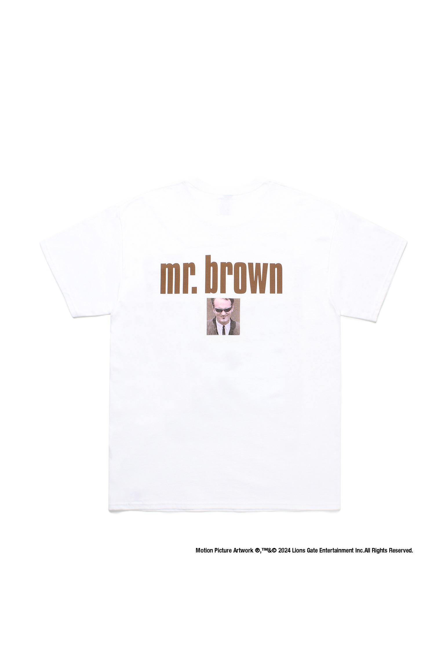 RESERVOIR DOGS / CREW NECK POCKET T-SHIRT ( TYPE-5 )（WHITE）