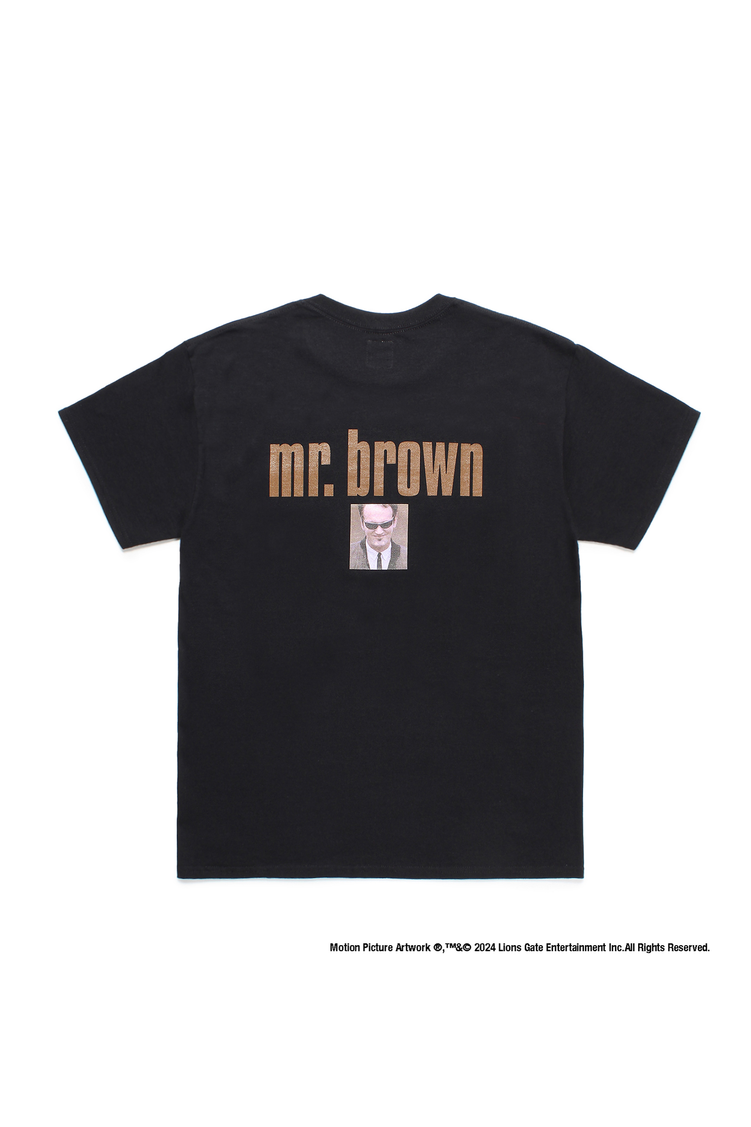 RESERVOIR DOGS / CREW NECK POCKET T-SHIRT ( TYPE-5 )（BLACK）