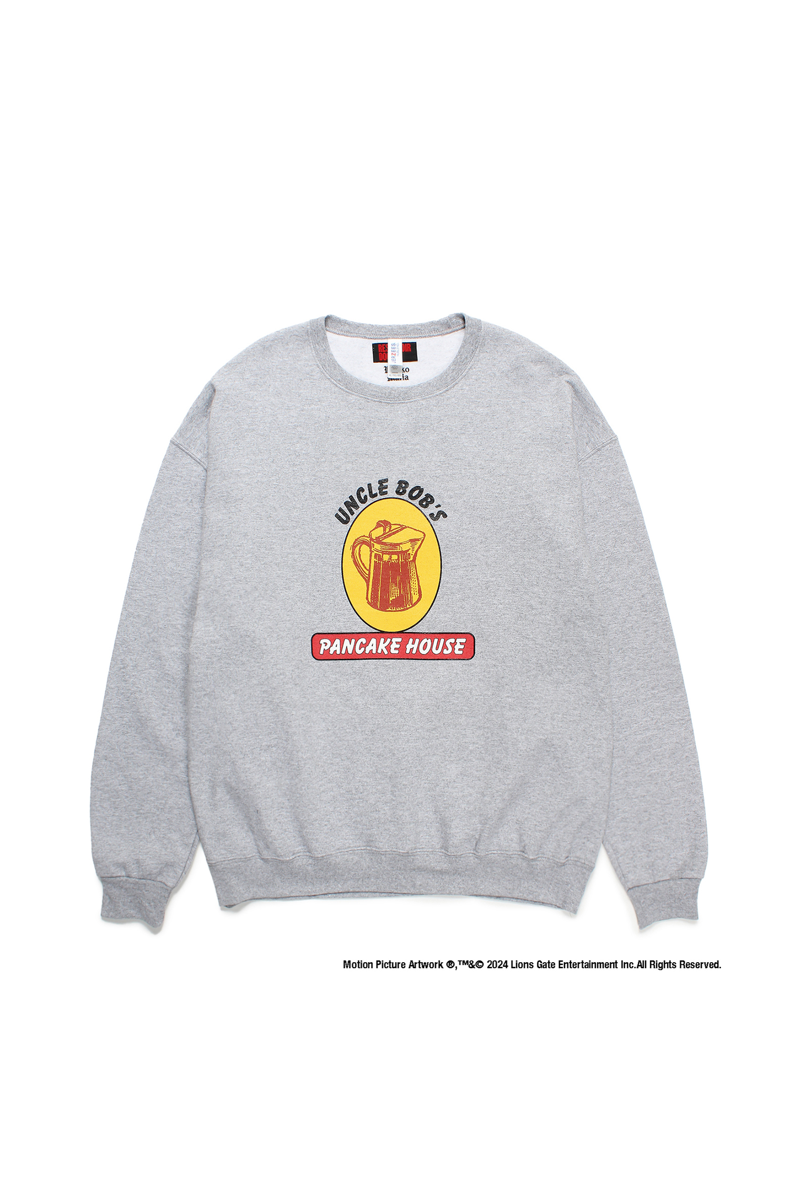 RESERVOIR DOGS / CREW NECK SWEAT SHIRT ( TYPE-7 )（GRAY）