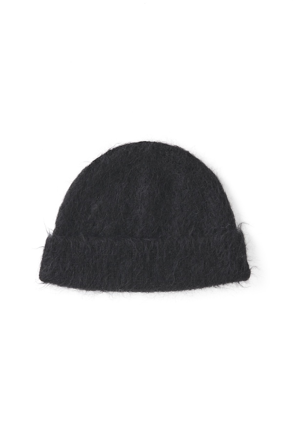 BLENDED ALPAKA SWEATER CAP（ONYX BLACK）