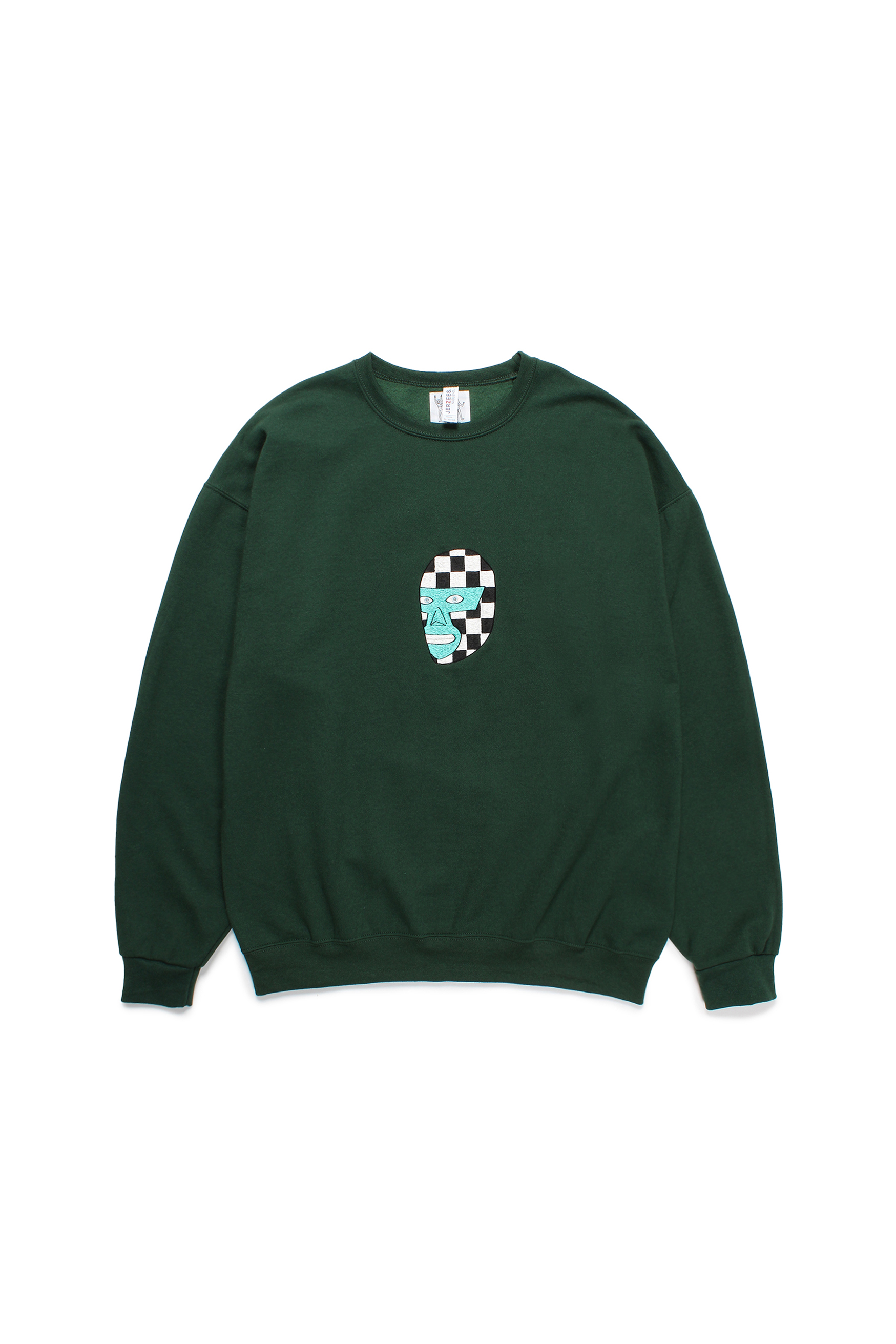 CREW NECK SWEAT SHIRT ( TYPE-3 )（GREEN）