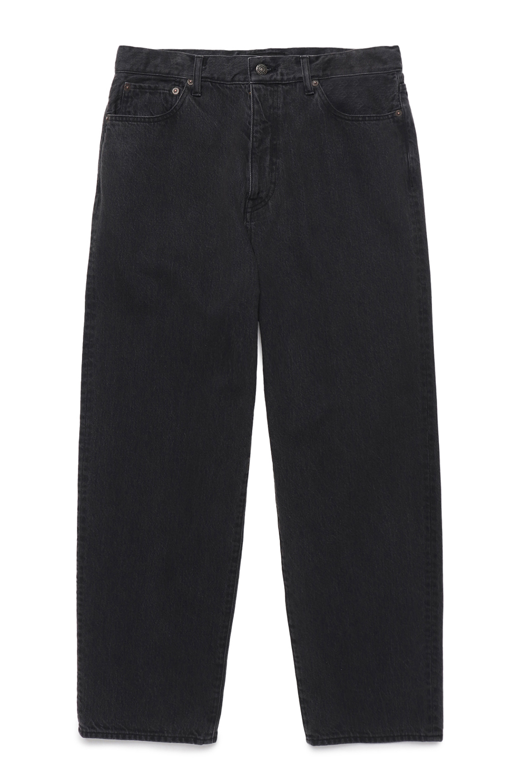 WASHED DENIM PANTS（BLACK）