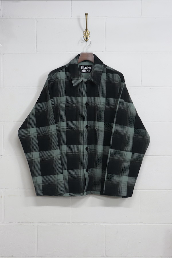 FLEECE SHIRT ( TYPE-1 )（L-GREEN）