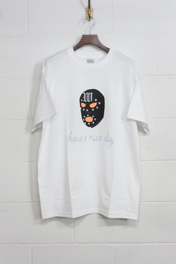 CREW NECK T-SHIRT ( TYPE-1 )（WHITE）