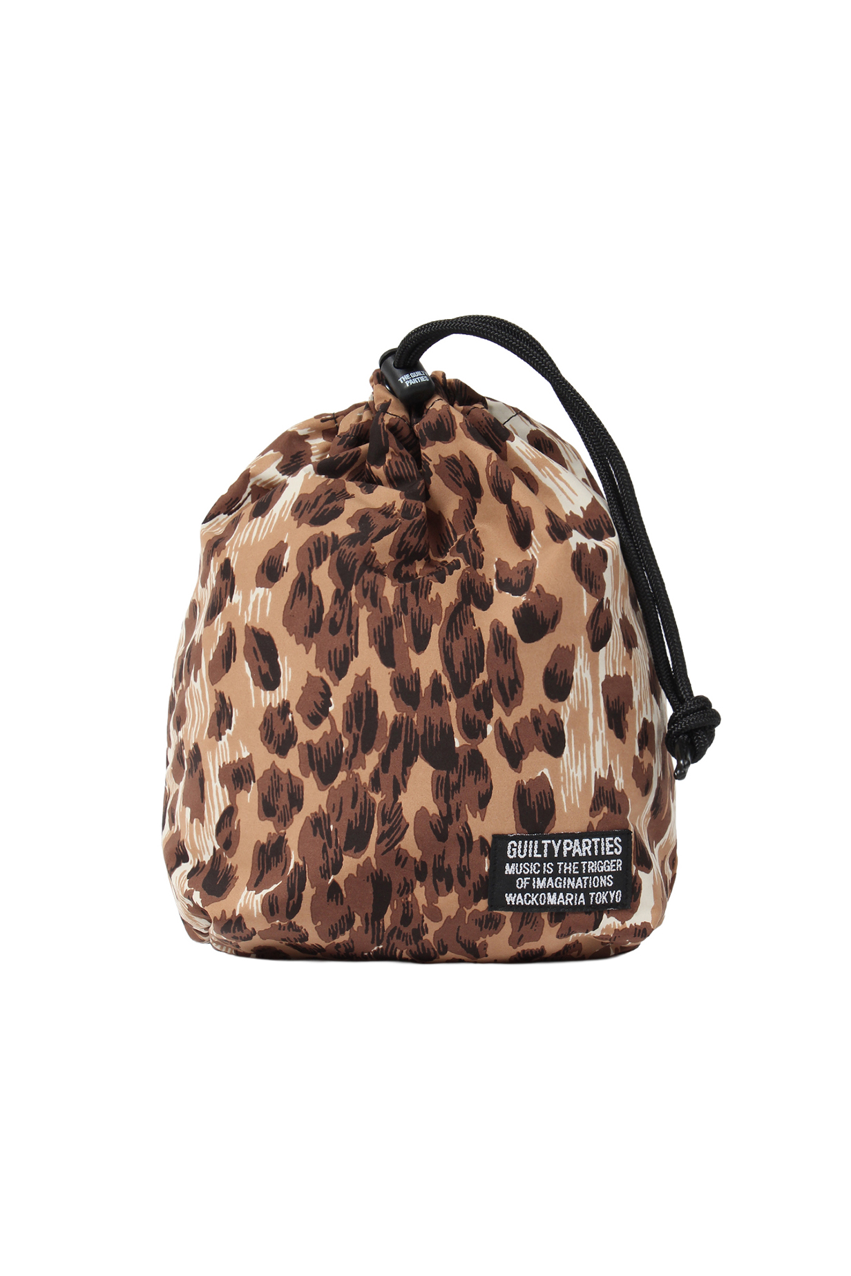 LEOPARD POUCH(BEIGE)