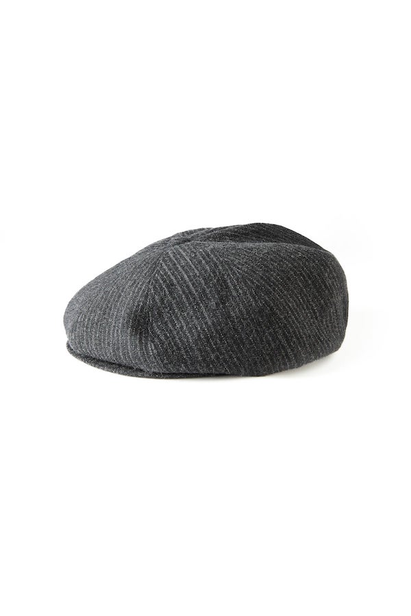 FANCY WOOL PEAKED CAP（PATTERN STRIPE）