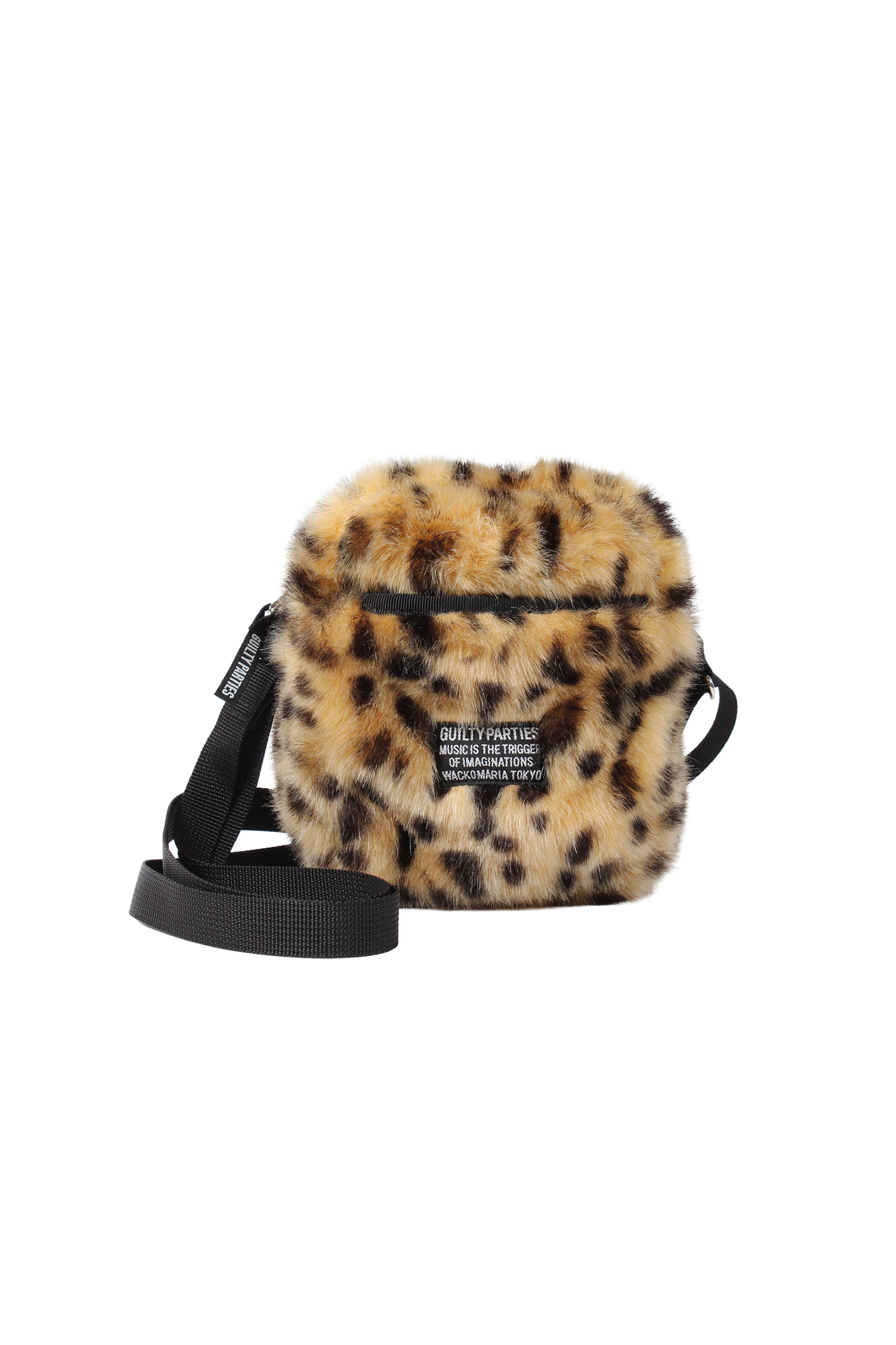 SPEAK EASY / LEOPARD SMALL SHOULDER BAG ( TYPE-3 )(BEIGE)