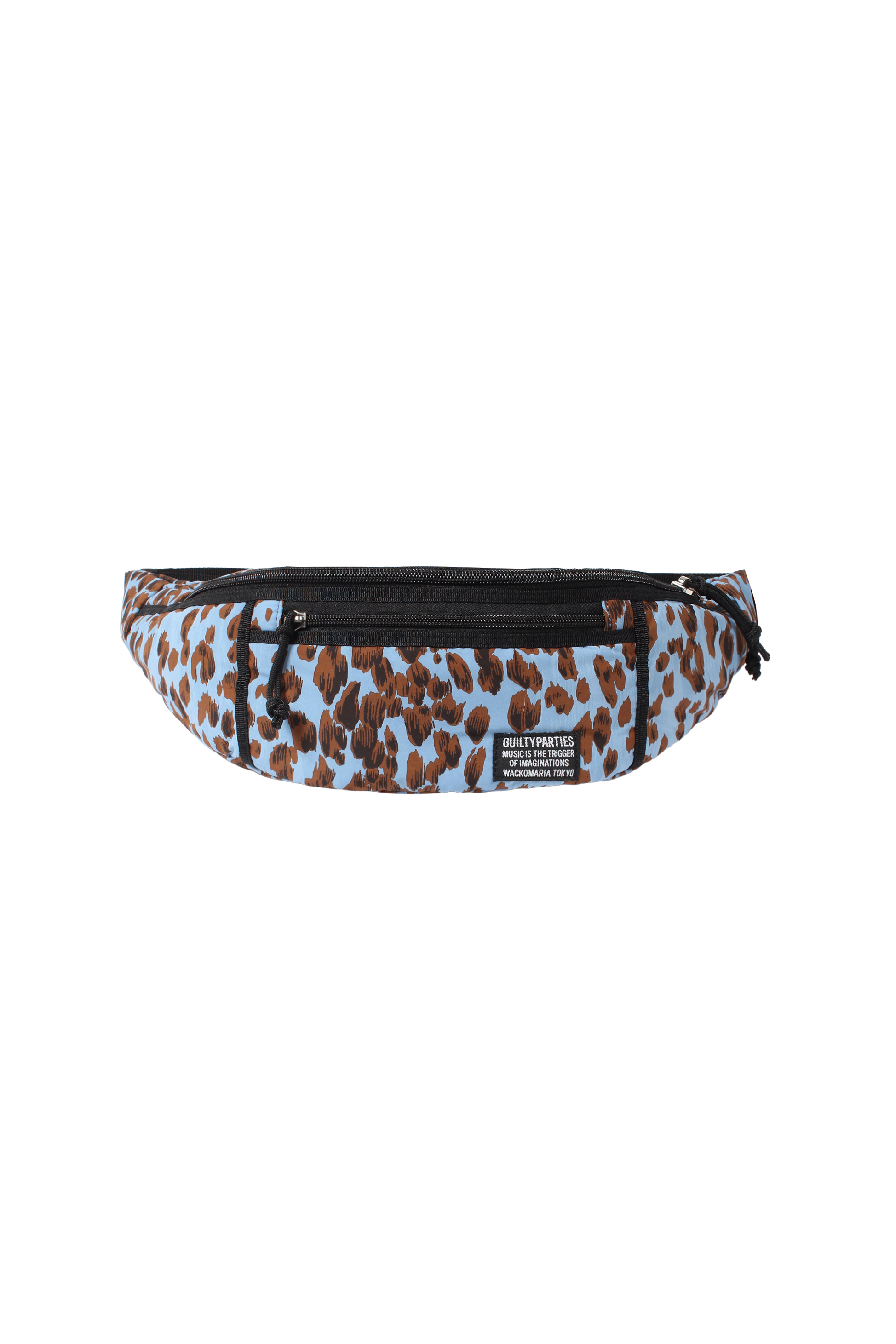 SPEAK EASY / LEOPARD WAIST POUCH ( TYPE-2 )(BLUE)
