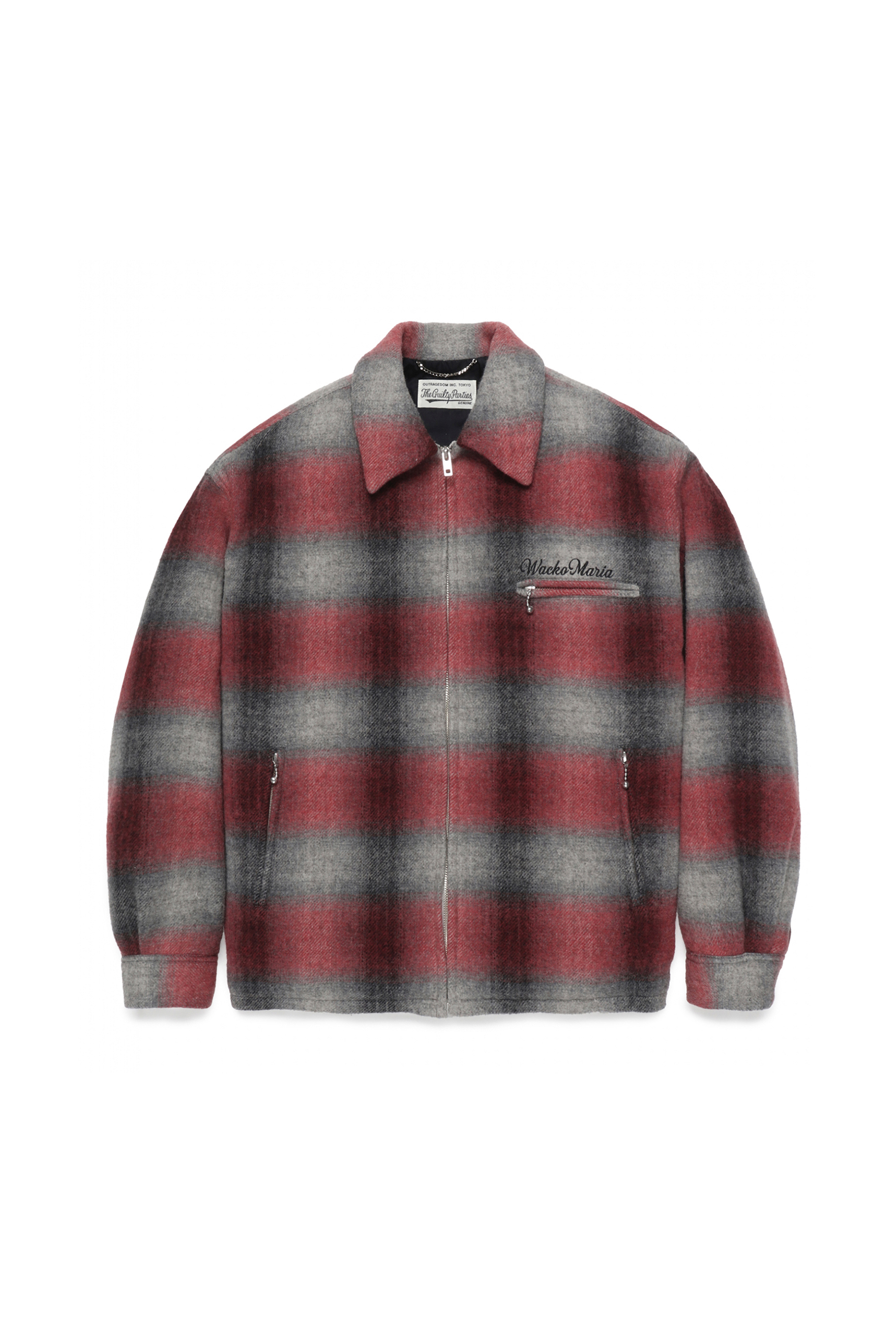 OMBRE CHECK 50'S JACKET ( TYPE-2 )（RED）