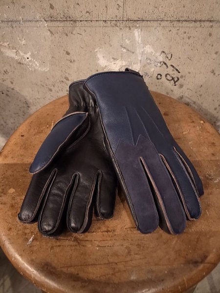 AD-G-01 SHEEPSKIN BOA GLOVES （DARK BLUE）