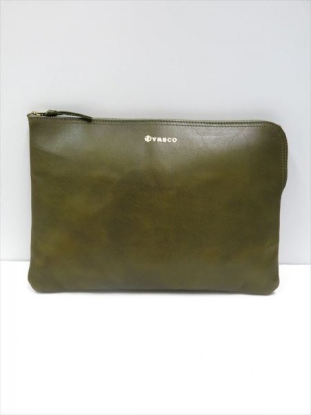 VASCO×TIGHT LEATHER VOYAGE PURCH-LARGE (OLIVE)