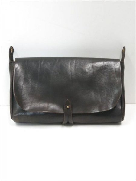 VS-240L LEATHER 3WAY CLUTCH BAG (BLACK)