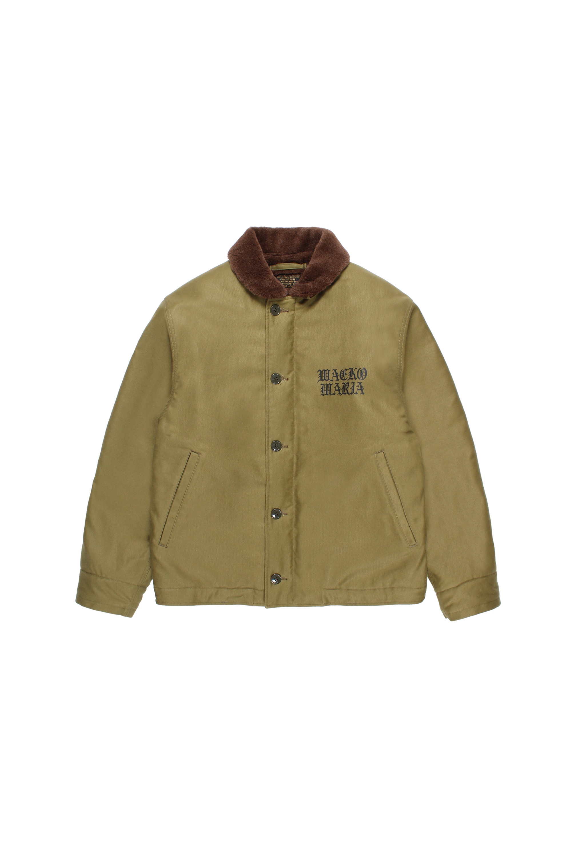 ALPACA BOA N-1 DECK JACKET(KHAKI)