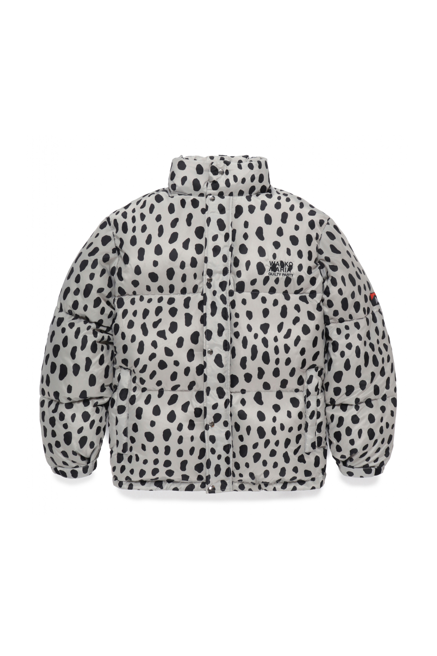 LEOPARD DOWN JACKET（GRAY）