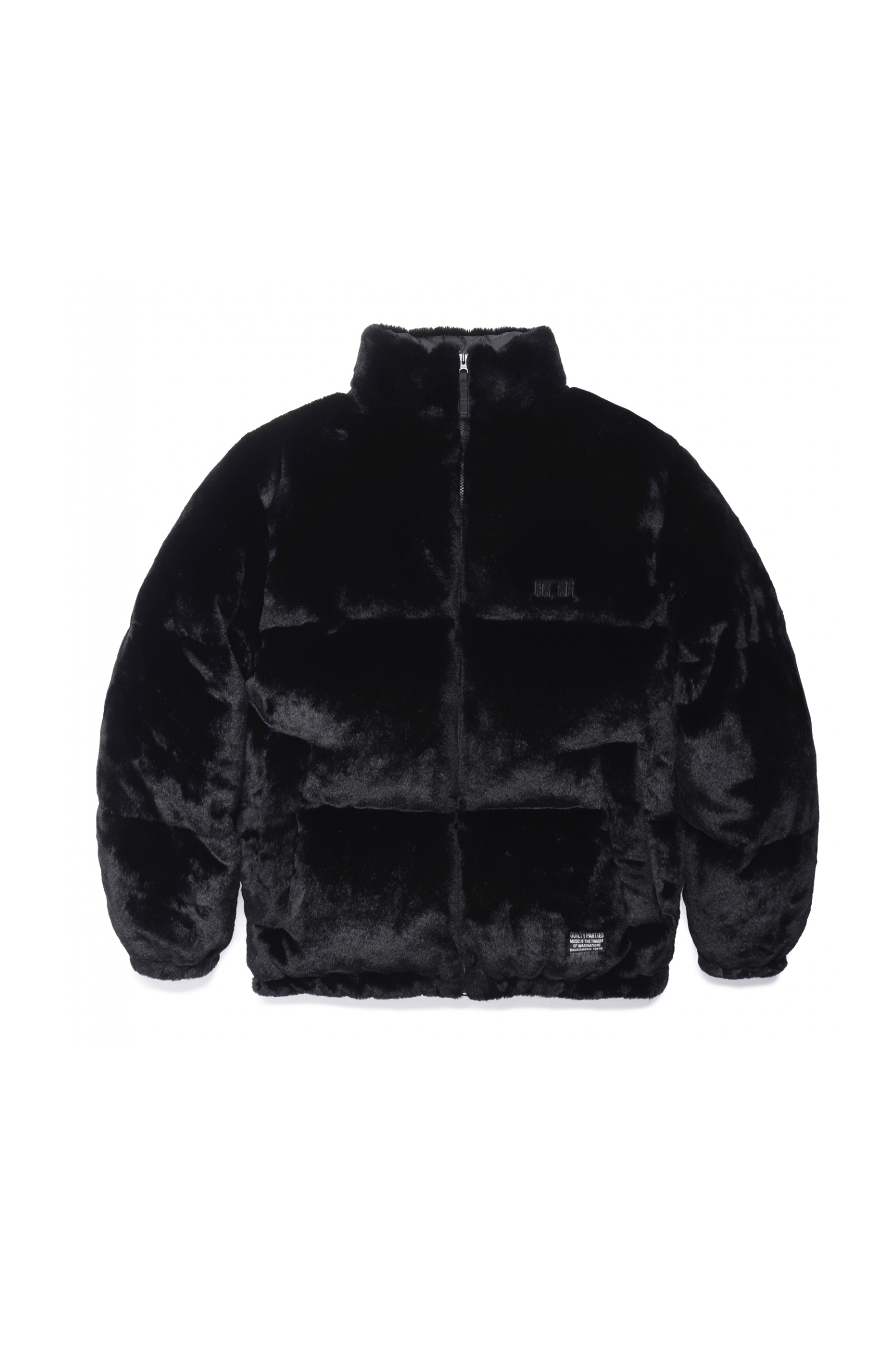 FUR DOWN JACKET（BLACK）