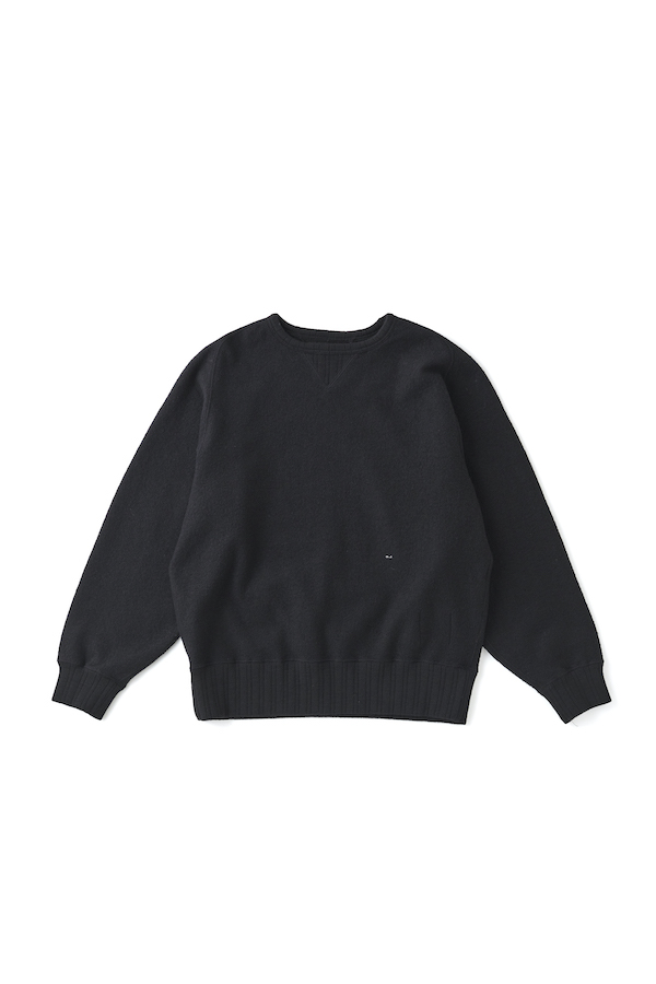 CREW-NECK ATHLETIC TOPS（ONYX）
