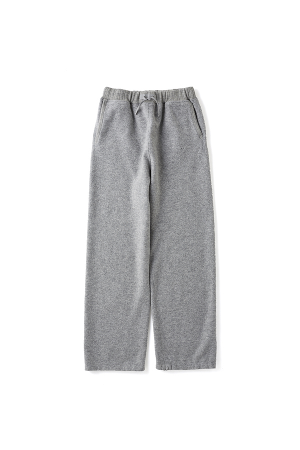 GATHERED WAIST ATHLETIC TROUSER（PEWTER）