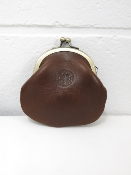 VSC-704 LEATHER COIN PORCE -MINI (BROWN)