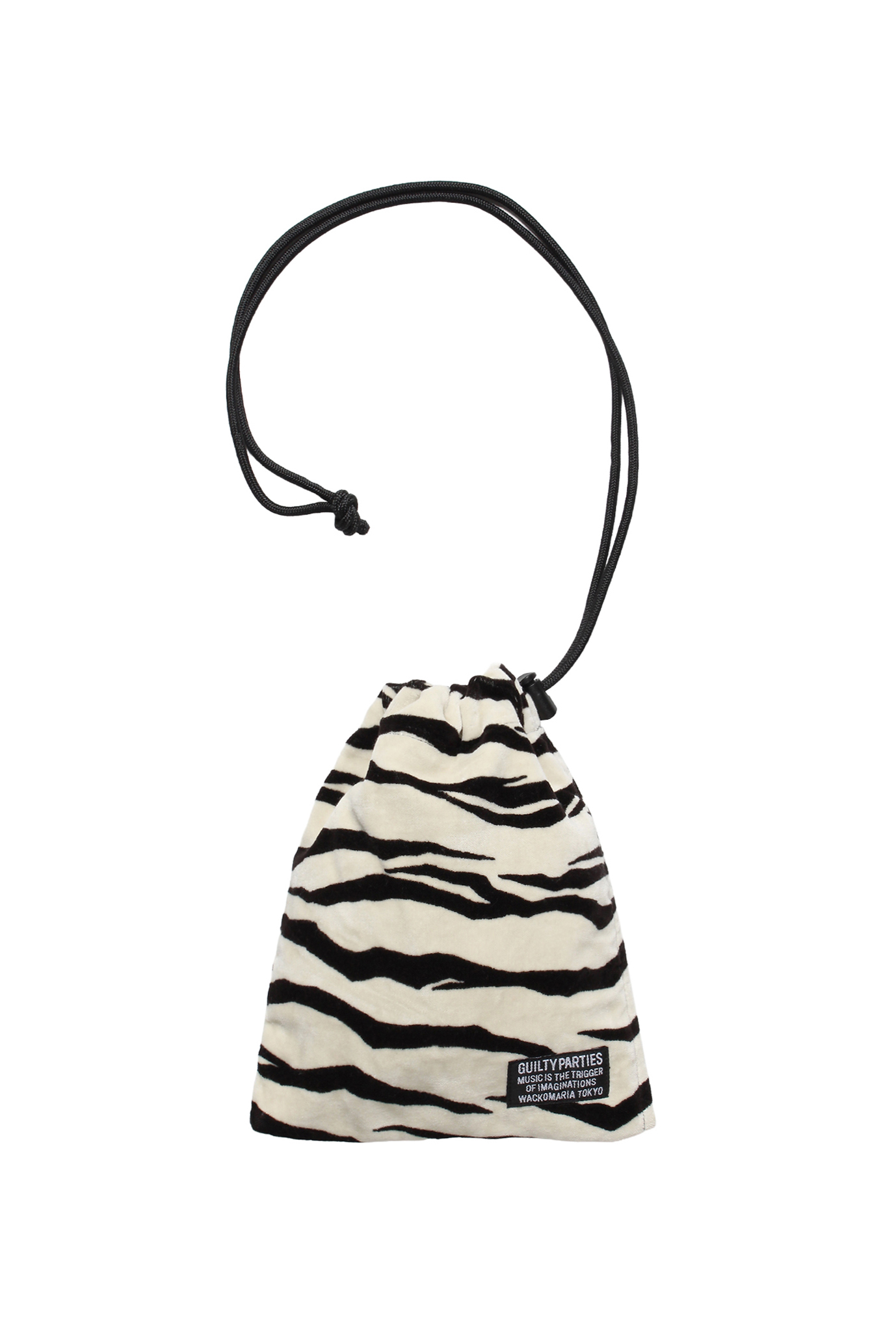 TIGER SHOULDER POUCH(WHITE)