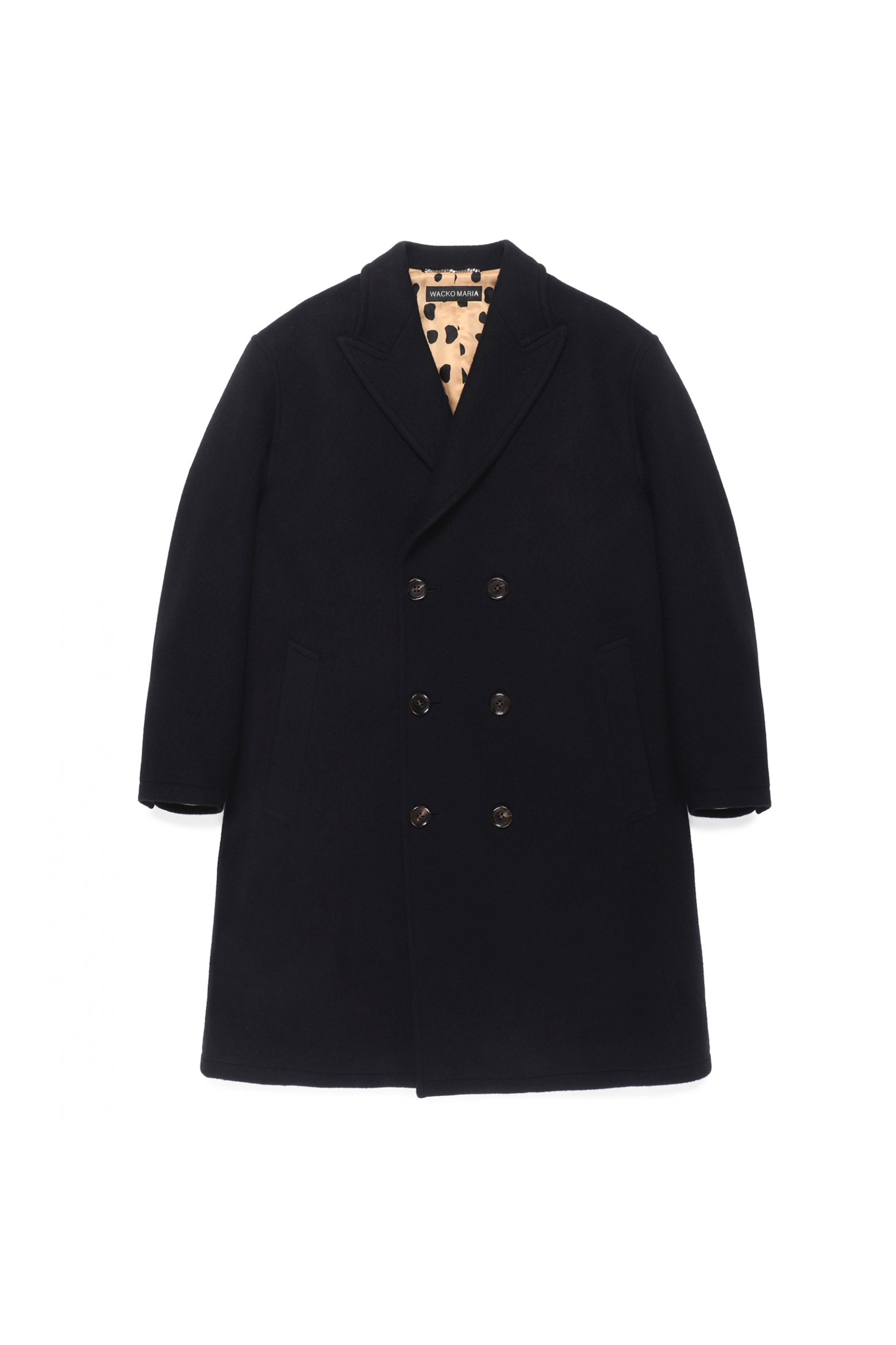 DOUBLE BREASTED COAT ( TYPE-2 )（BLACK）