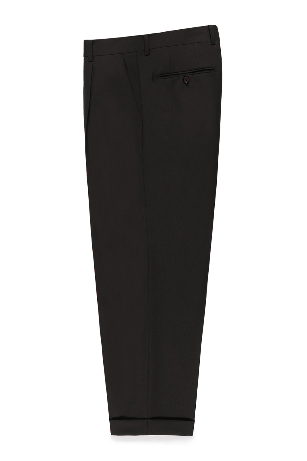 PLEATED TROUSERS ( TYPE-2 )（BLACK）