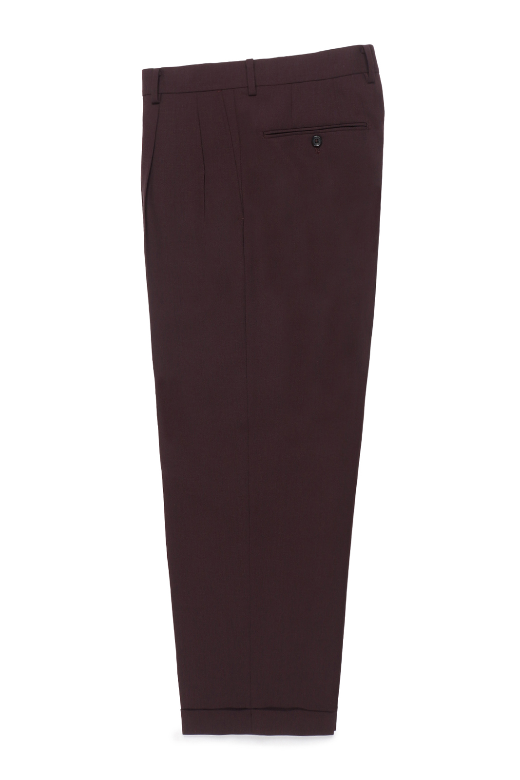 DOUBLE PLEATED TROUSERS（D-PURPLE）