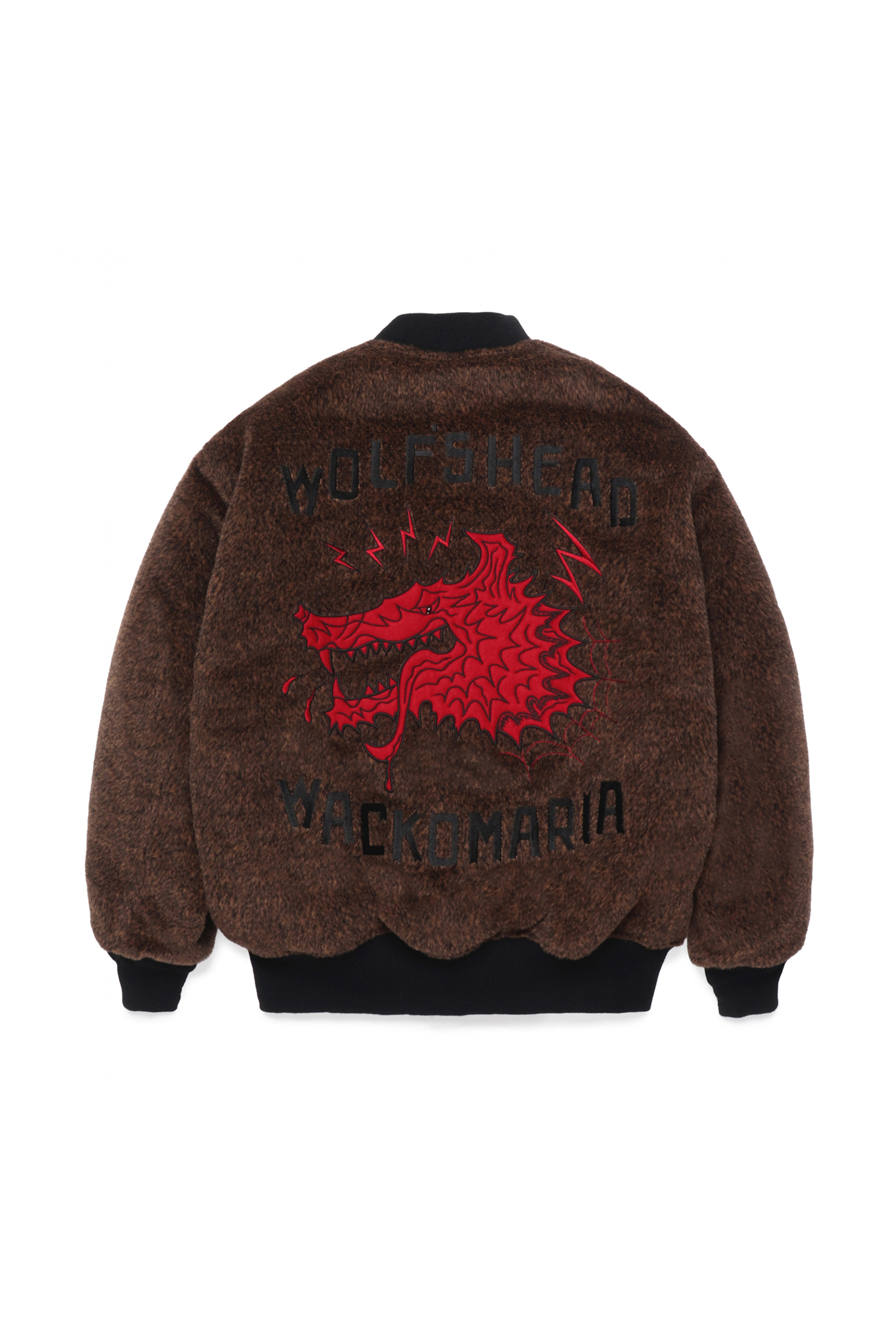 WOLF'S HEAD / FUR SKA JACKET（GOLD）