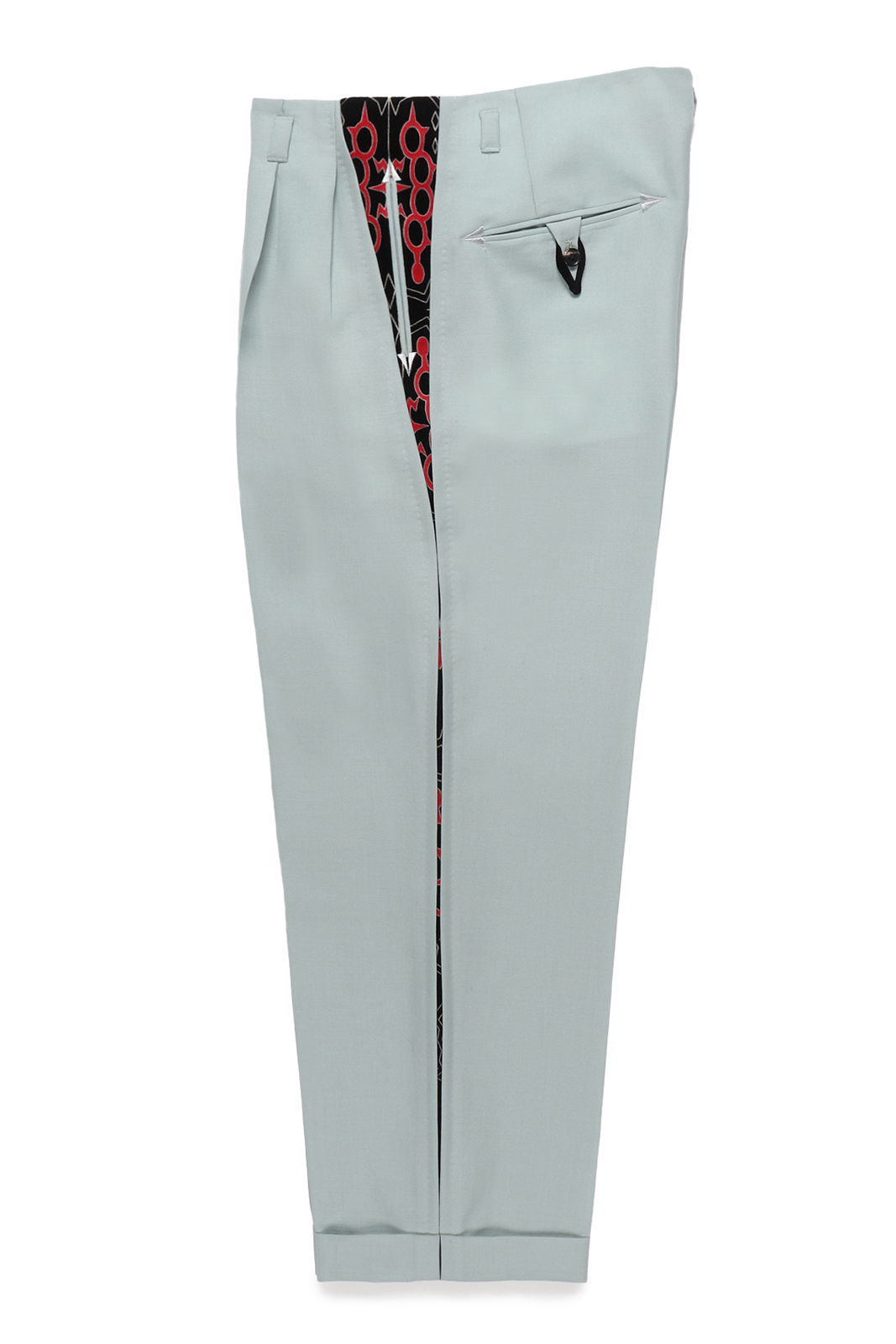 WOLF'S HEAD / ROCKABILLY PANTS ( TYPE-1 )（MINT-BLACK）