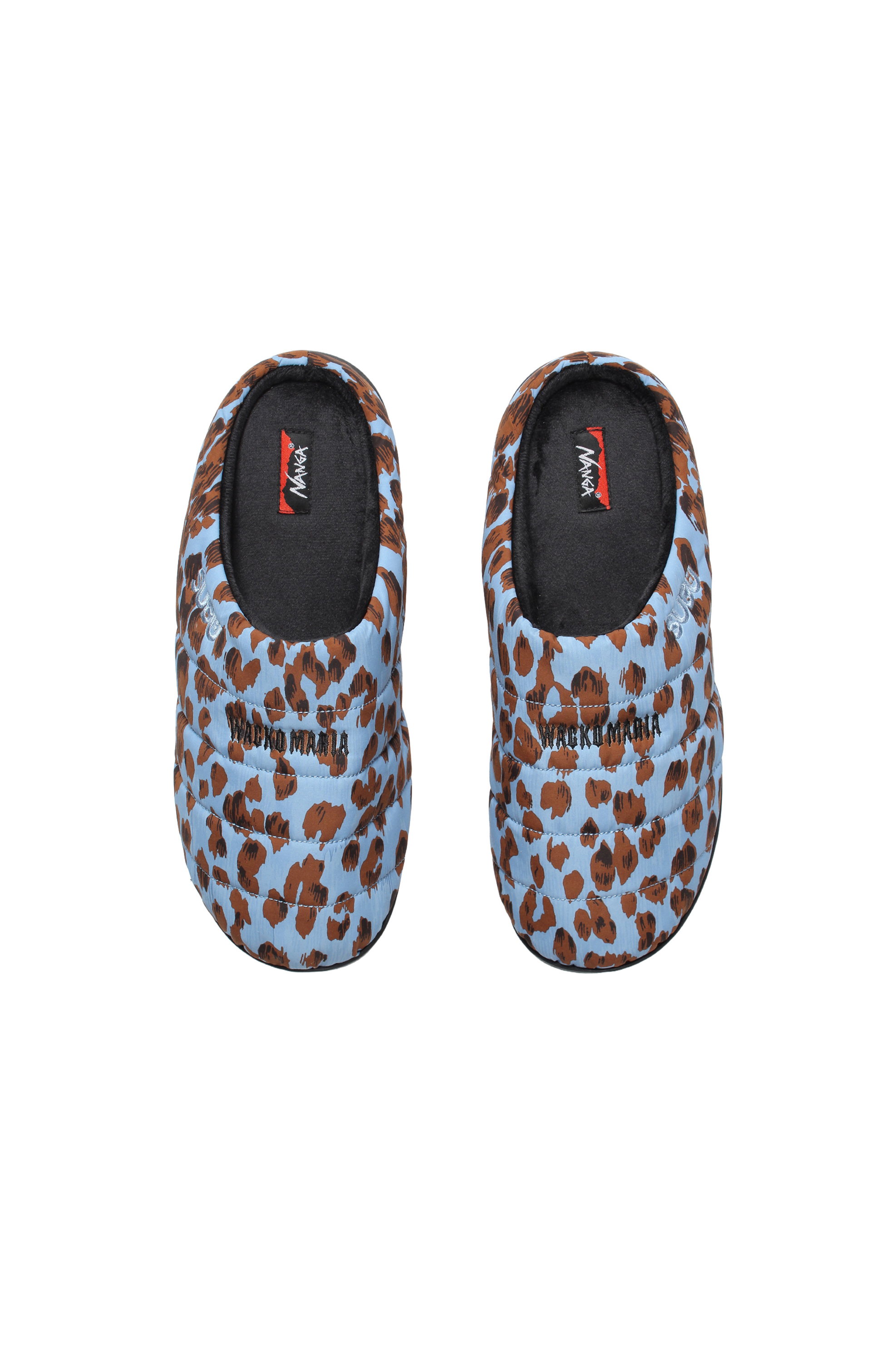 NANGA×SUBU / LEOPARD AURORA WINTER SANDAL（BLUE）