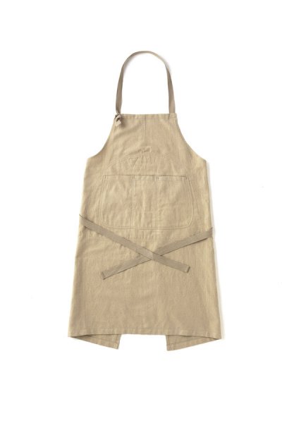 HOME SEWING ATRIER APRON (SAND BEIGE)