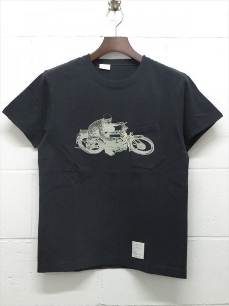 AD-CSP-03 RACER POCKET TEE (USED BLACK)