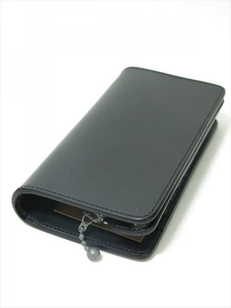 ADDICT CLOTHES NEW VINTAGE】AD-W-01S UK BRIDLE LEATHER LONG WALLET （BLACK）