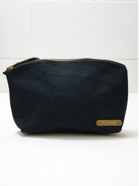 CANVAS TRAVEL POUCH (BLACK)