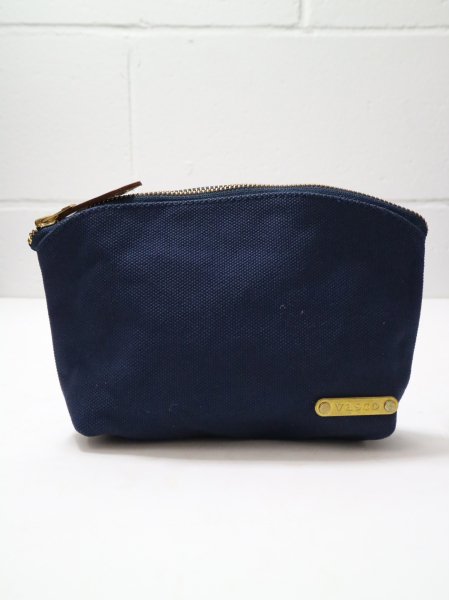 CANVAS TRAVEL POUCH (NAVY)