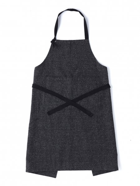 HOME SEWING ATLIER APRON (GLEN CHECK)