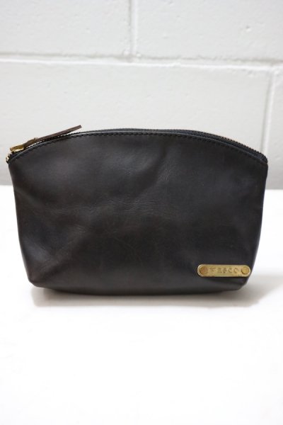 VS-800L LEATHER TRAVEL POUCH (BLACK)