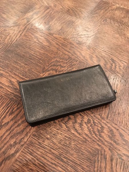 AD-W-01H LONG WALLET （BLACK）