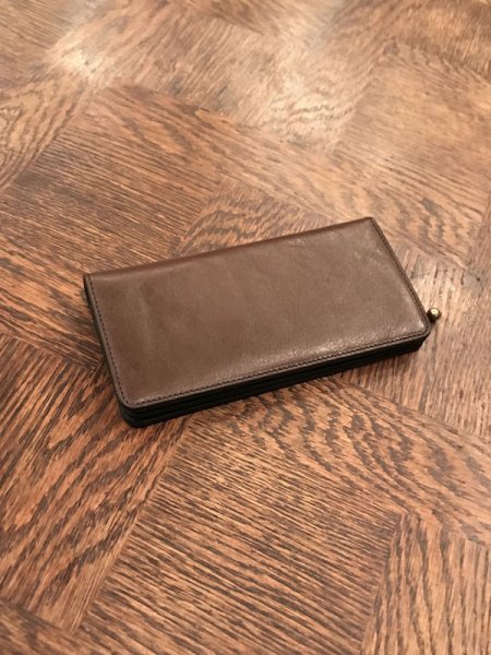 AD-W-01H LONG WALLET （BROWN）