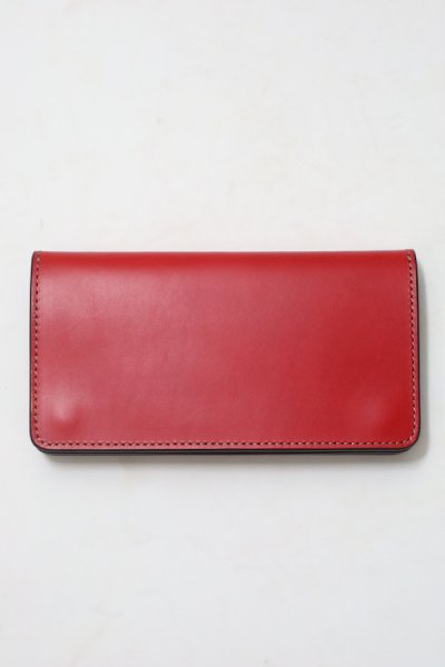 LEATHER WALLET -LONG- （RED）