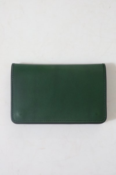 LEATHER WALLET -MIDDLE- （GREEN）