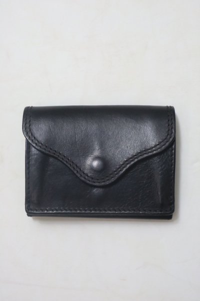 VSC-702 LEATHER VOYAGE POCKET WALLET (BLACK)